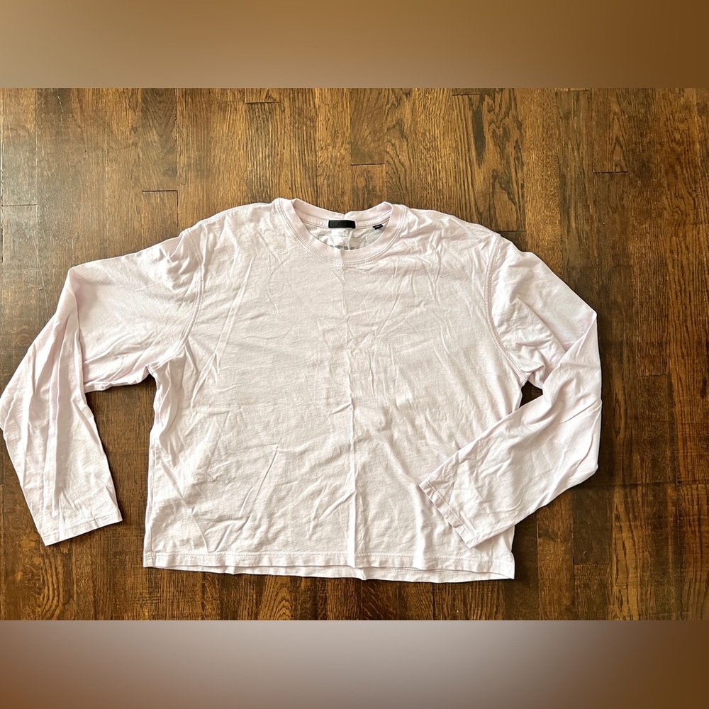 Boxy long sleeve tee